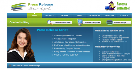 The Press Release Script